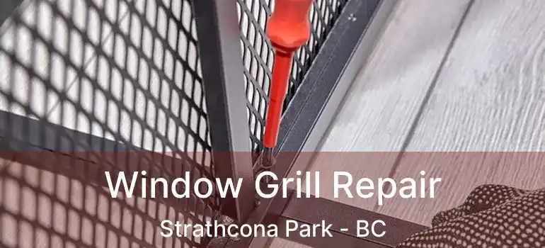 Window Grill Repair Strathcona Park - BC
