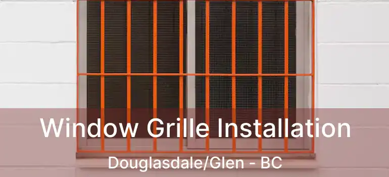  Window Grille Installation Douglasdale/Glen - BC