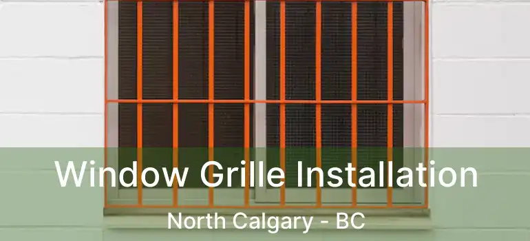  Window Grille Installation North Calgary - BC