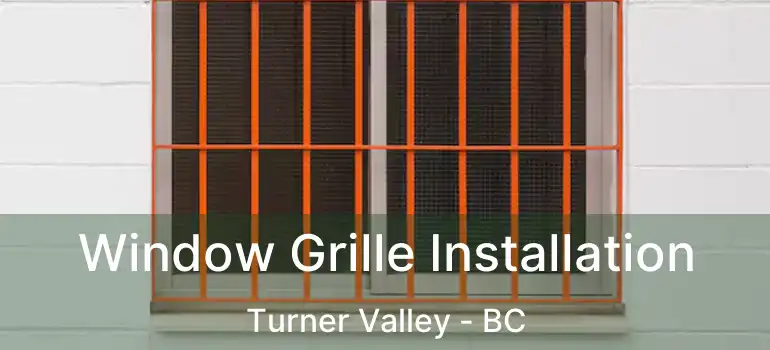 Window Grille Installation Turner Valley - BC