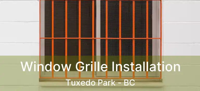  Window Grille Installation Tuxedo Park - BC