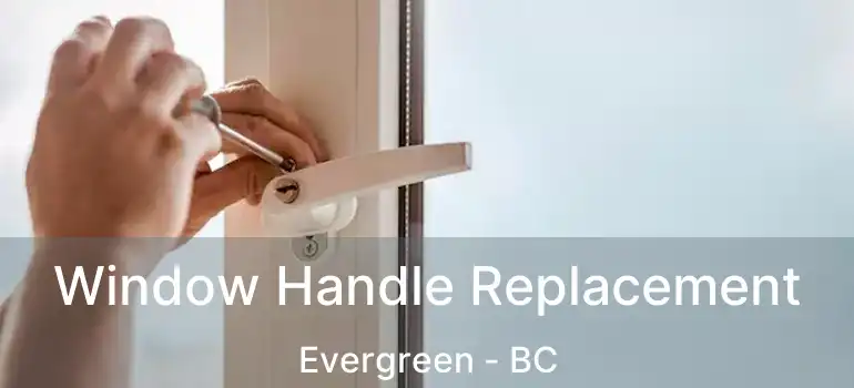  Window Handle Replacement Evergreen - BC