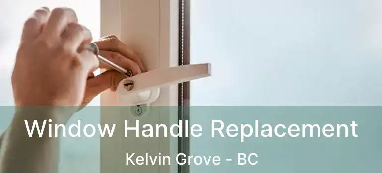  Window Handle Replacement Kelvin Grove - BC