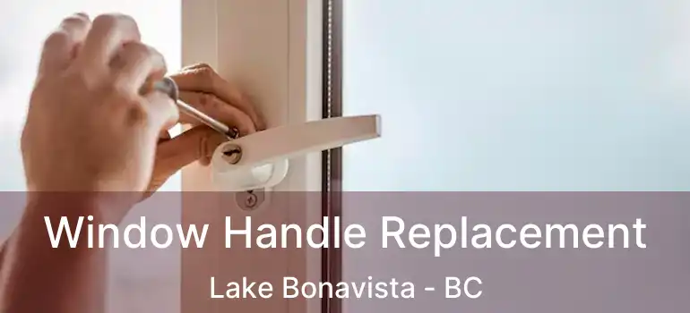  Window Handle Replacement Lake Bonavista - BC
