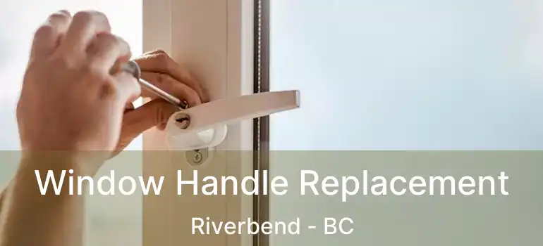  Window Handle Replacement Riverbend - BC