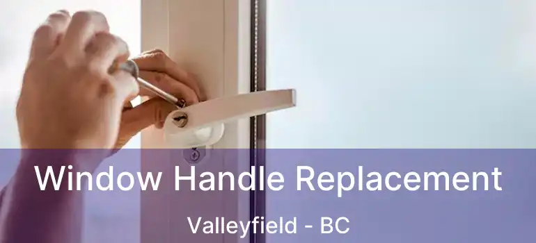  Window Handle Replacement Valleyfield - BC
