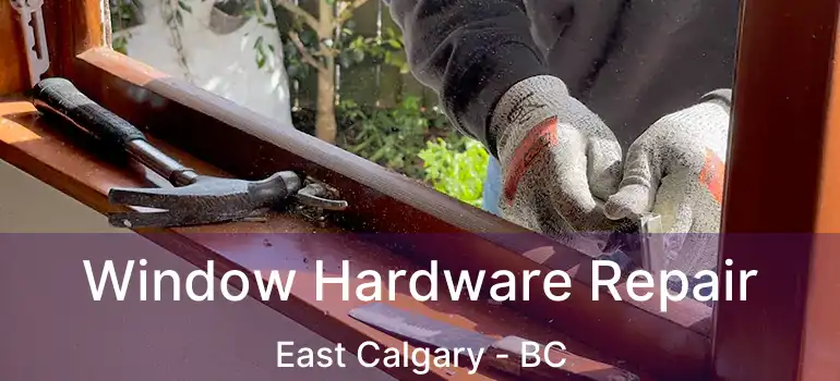  Window Hardware Repair East Calgary - BC