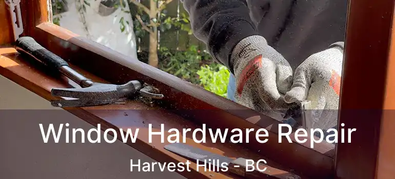  Window Hardware Repair Harvest Hills - BC