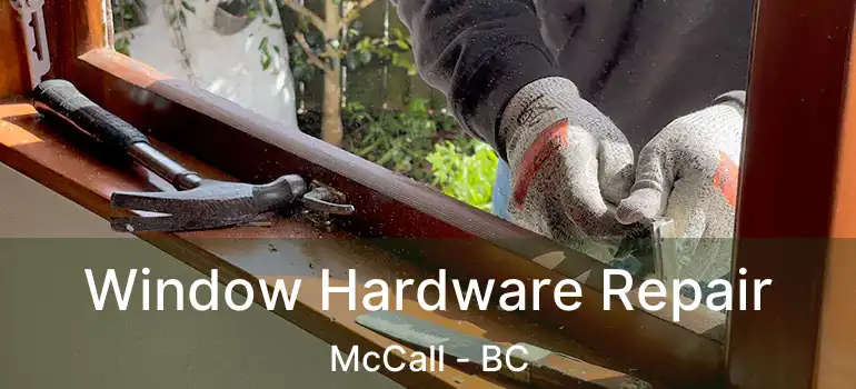  Window Hardware Repair McCall - BC