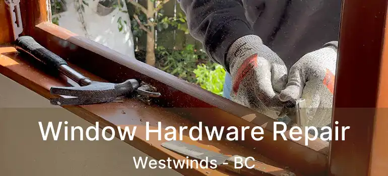  Window Hardware Repair Westwinds - BC