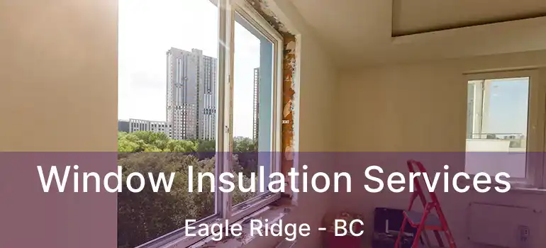  Window Insulation Services Eagle Ridge - BC