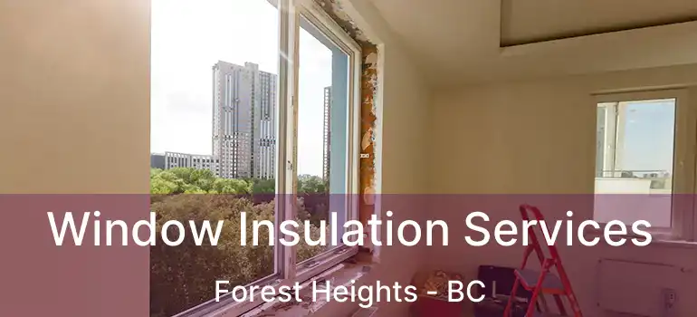  Window Insulation Services Forest Heights - BC