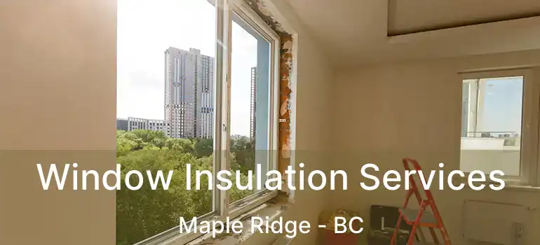  Window Insulation Services Maple Ridge - BC