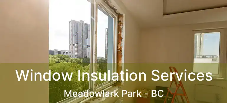  Window Insulation Services Meadowlark Park - BC
