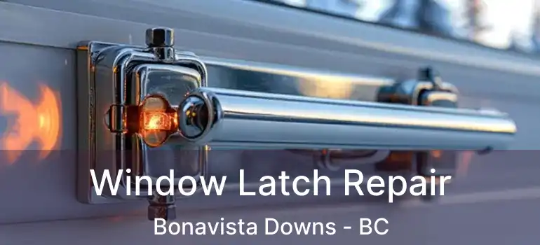  Window Latch Repair Bonavista Downs - BC