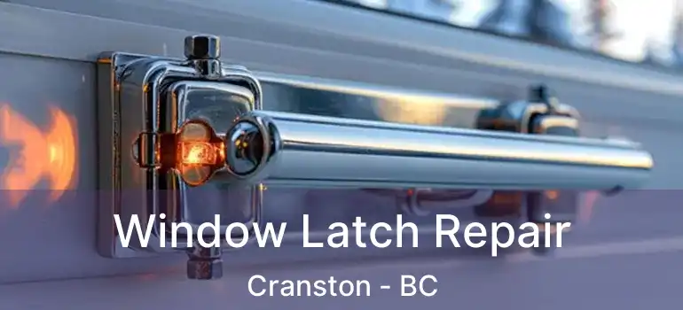  Window Latch Repair Cranston - BC