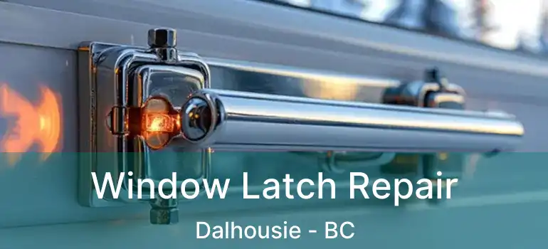  Window Latch Repair Dalhousie - BC