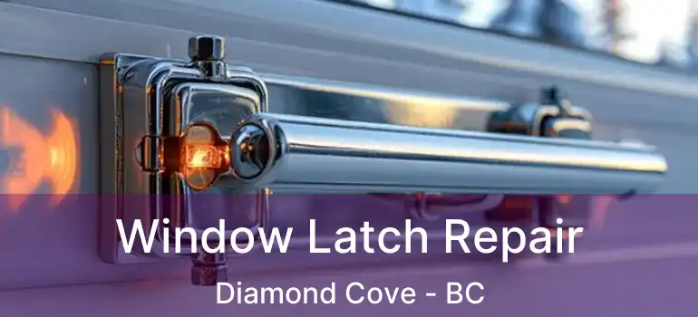  Window Latch Repair Diamond Cove - BC