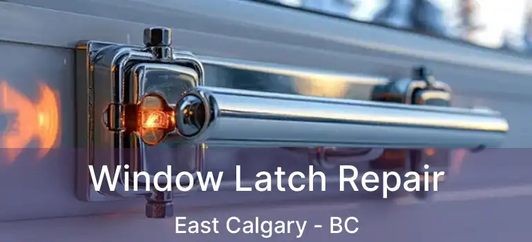  Window Latch Repair East Calgary - BC