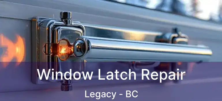 Window Latch Repair Legacy - BC