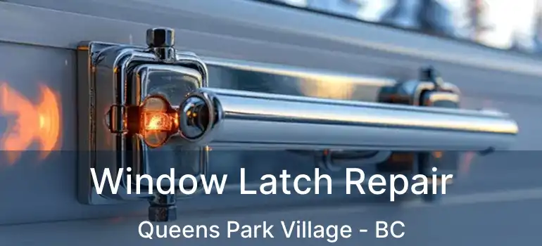  Window Latch Repair Queens Park Village - BC