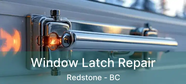  Window Latch Repair Redstone - BC