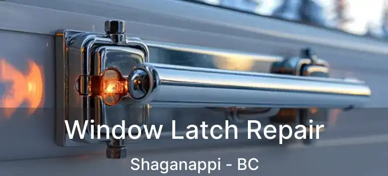  Window Latch Repair Shaganappi - BC