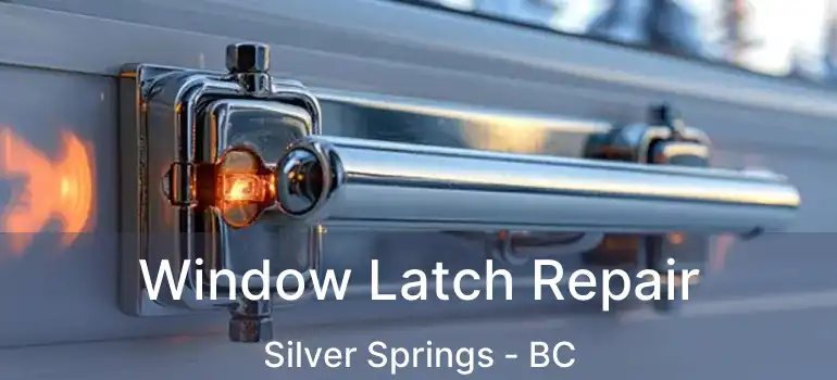  Window Latch Repair Silver Springs - BC