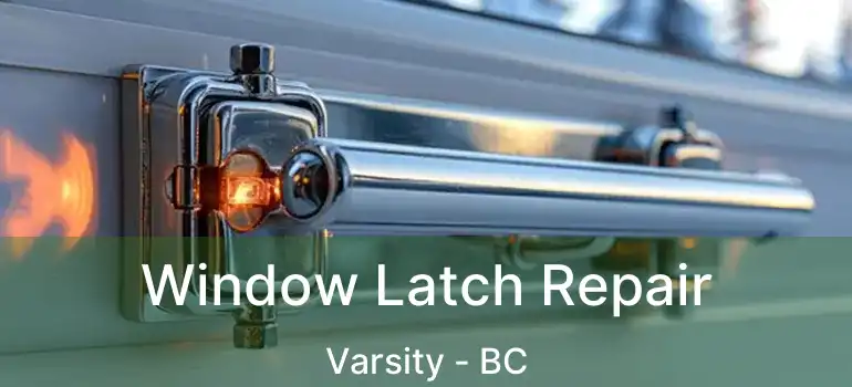  Window Latch Repair Varsity - BC