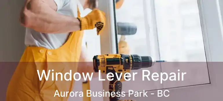 Window Lever Repair Aurora Business Park - BC