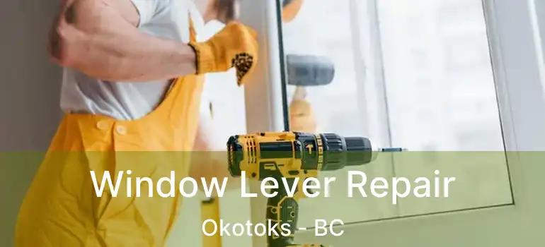  Window Lever Repair Okotoks - BC