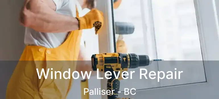  Window Lever Repair Palliser - BC