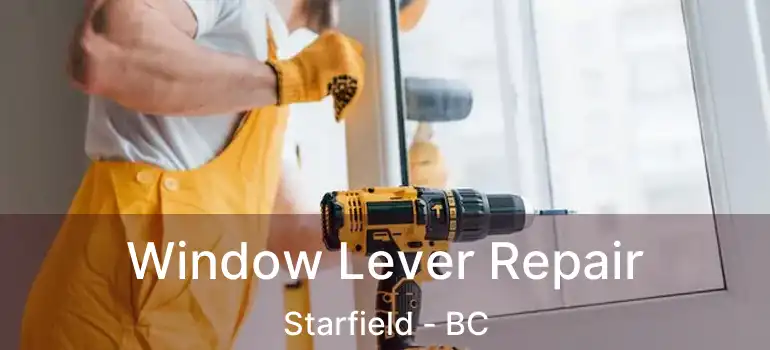  Window Lever Repair Starfield - BC
