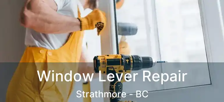  Window Lever Repair Strathmore - BC