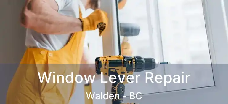  Window Lever Repair Walden - BC