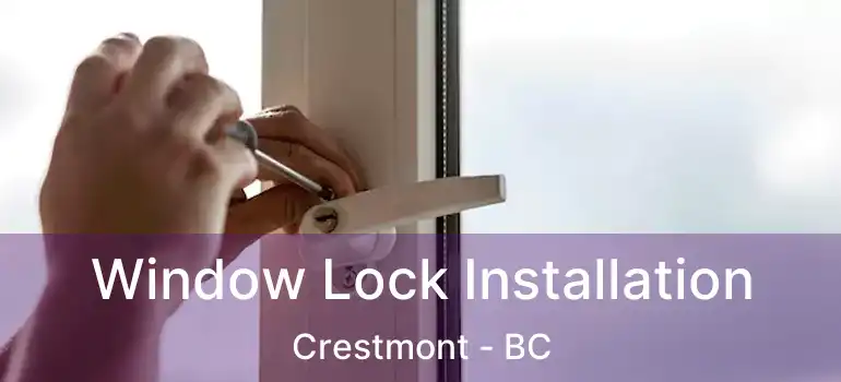  Window Lock Installation Crestmont - BC