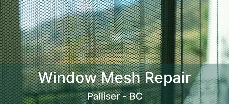  Window Mesh Repair Palliser - BC
