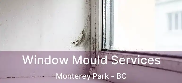  Window Mould Services Monterey Park - BC