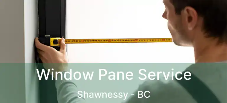  Window Pane Service Shawnessy - BC
