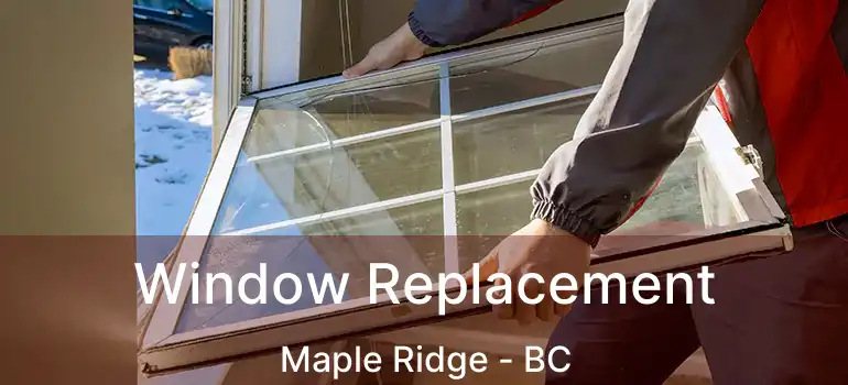  Window Replacement Maple Ridge - BC