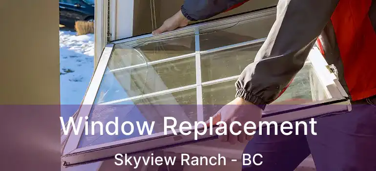  Window Replacement Skyview Ranch - BC