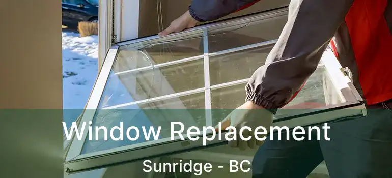  Window Replacement Sunridge - BC
