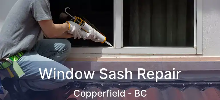  Window Sash Repair Copperfield - BC
