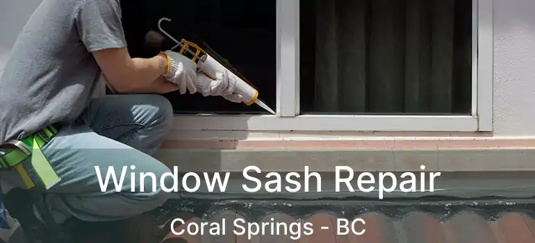  Window Sash Repair Coral Springs - BC