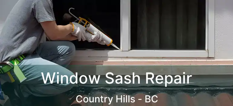  Window Sash Repair Country Hills - BC