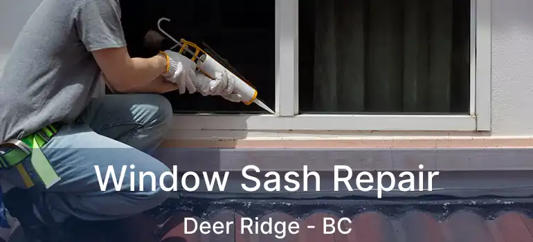  Window Sash Repair Deer Ridge - BC