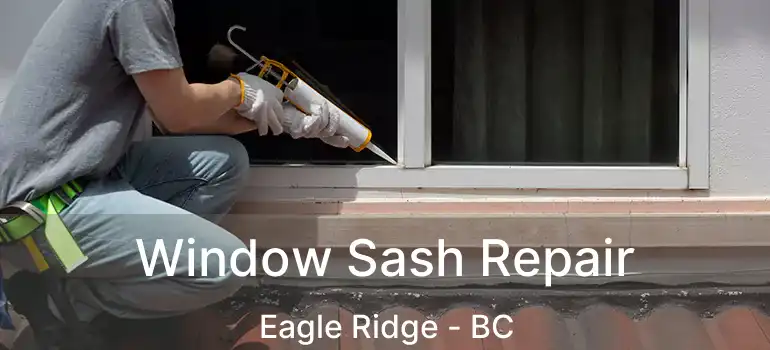  Window Sash Repair Eagle Ridge - BC