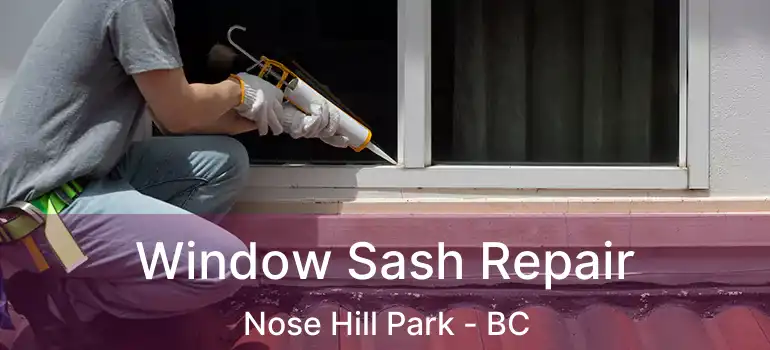  Window Sash Repair Nose Hill Park - BC