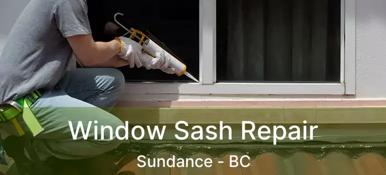  Window Sash Repair Sundance - BC
