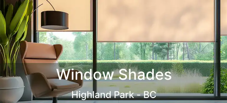  Window Shades Highland Park - BC